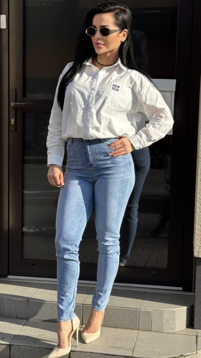 Biela košeľa - Janka