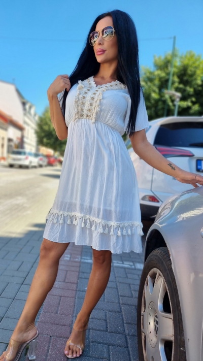 Biele šaty - Lorienka 