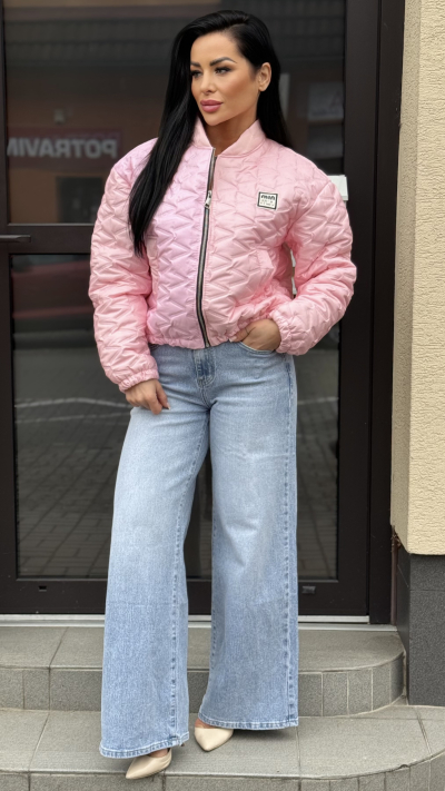 Bledoružová jarná bunda