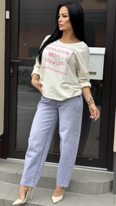 Bledoružový top – Bonjour