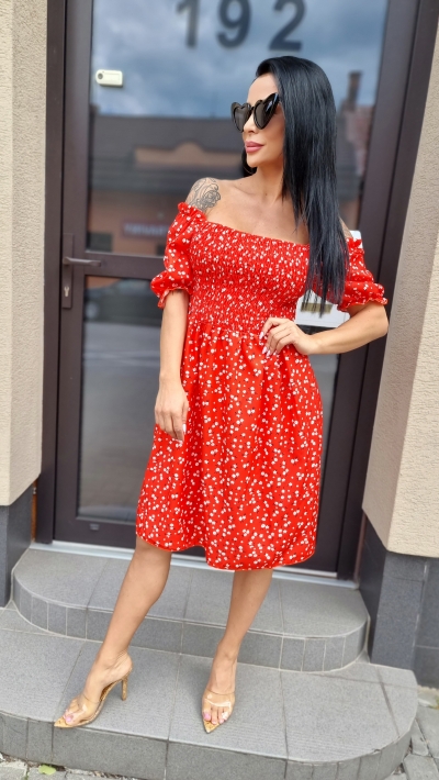 Červené šaty – Angelika