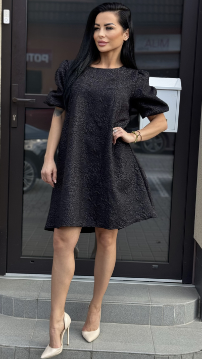 Čierne elegantne šaty