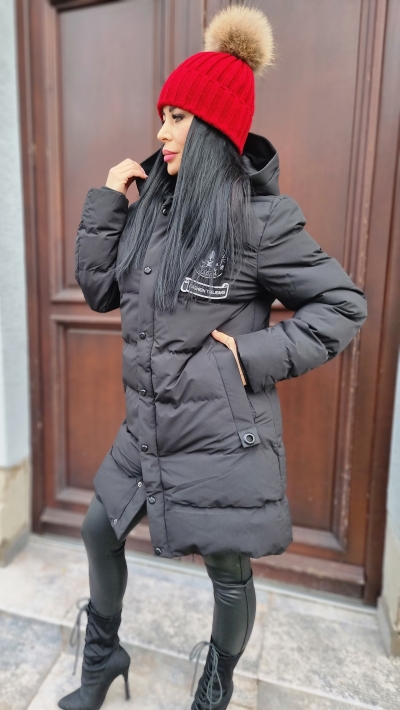 Damska zimná bunda Eva - čierna 
