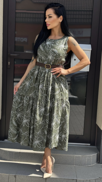 Dámske šaty Olivia – zelené