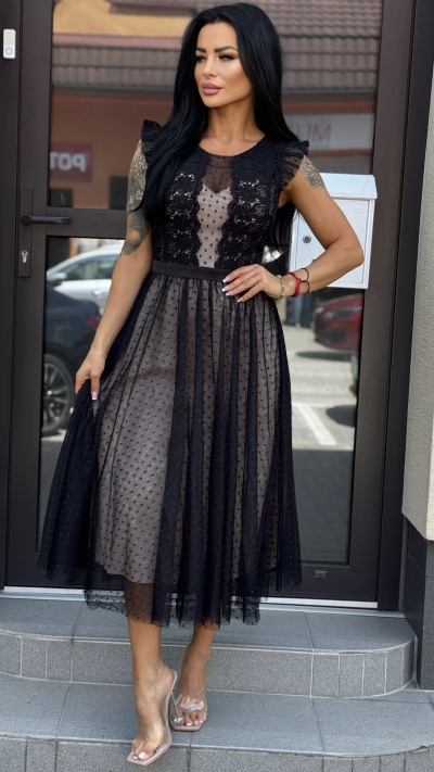 Elegantne dámske šaty - Sára 