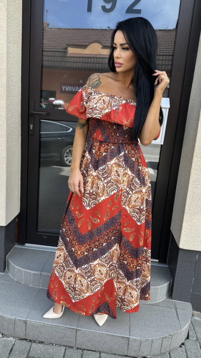 Farebné letné šaty – Júlia