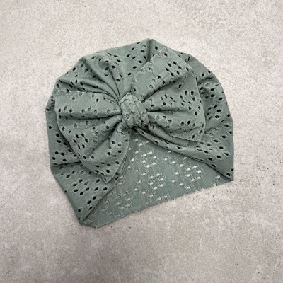Madeiro turban - zelený 