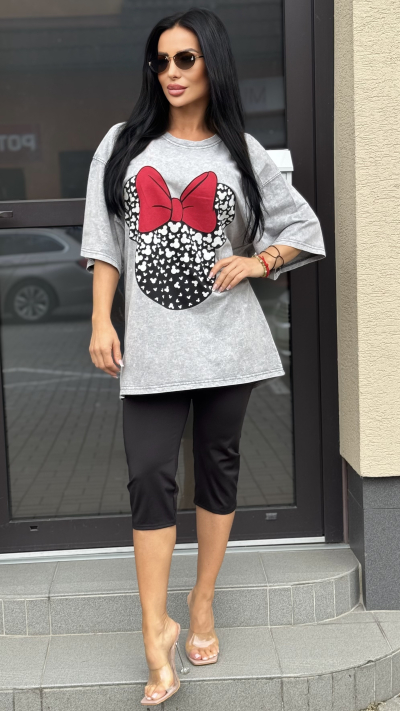 Over Size tričko - Mickey 