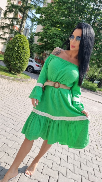 Zelené šaty – Ellie